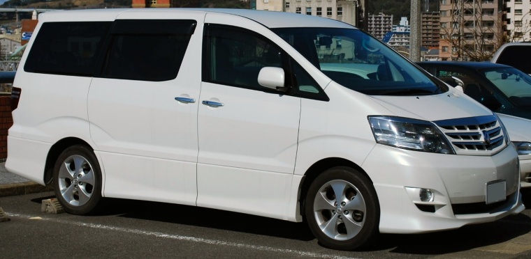 Rent a Toyota Alphard in Uganda