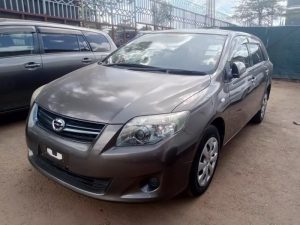 Hire a Toyota fielder in Uganda